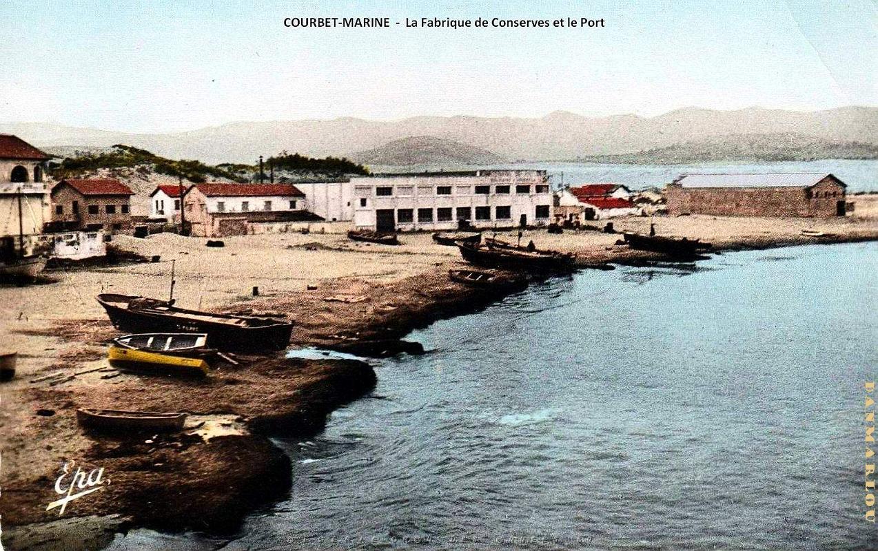 Courbet-Marine - Fabrique de Conserves et le Port.jpg